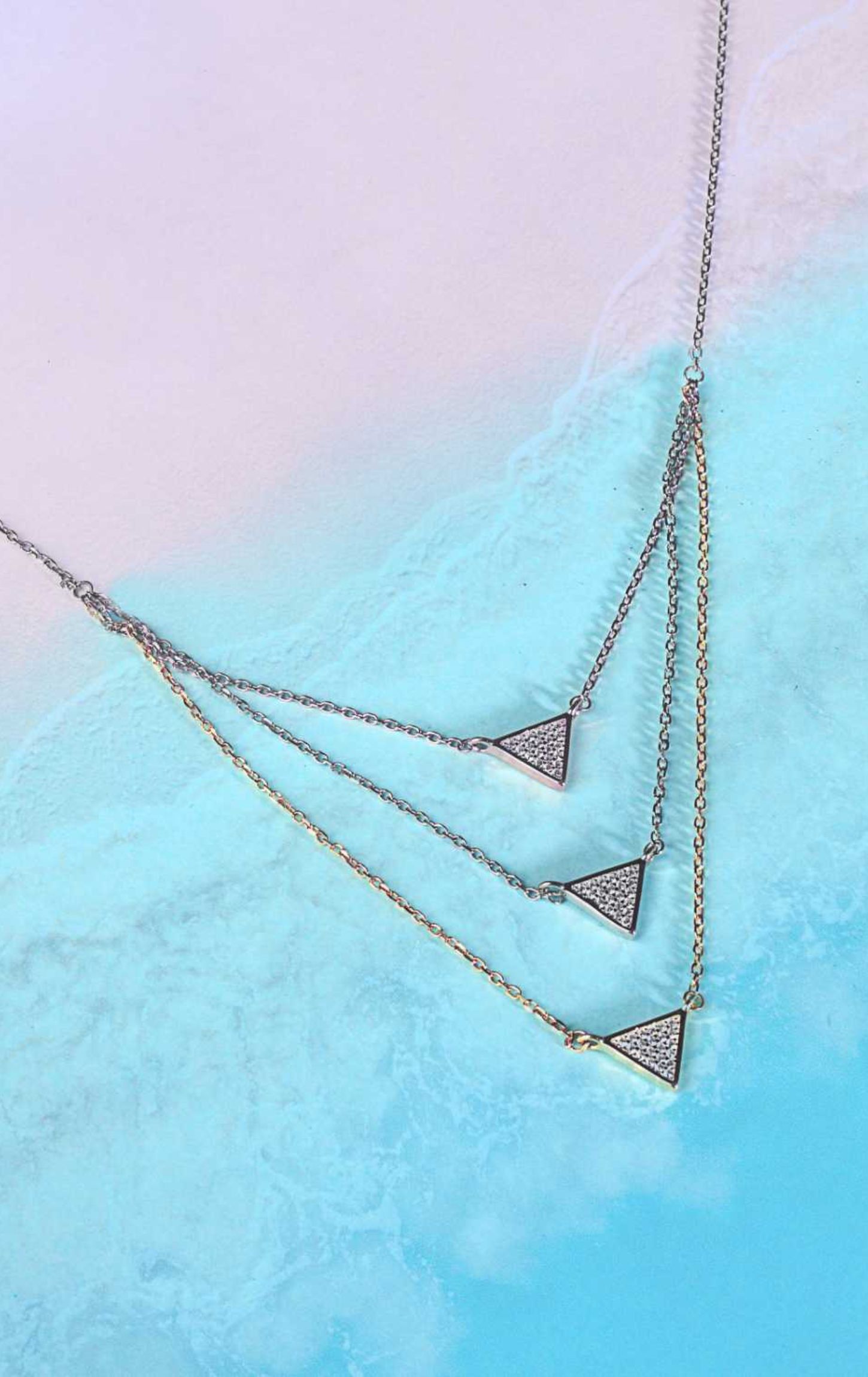 Tri-Layred Triangle charmed Chain