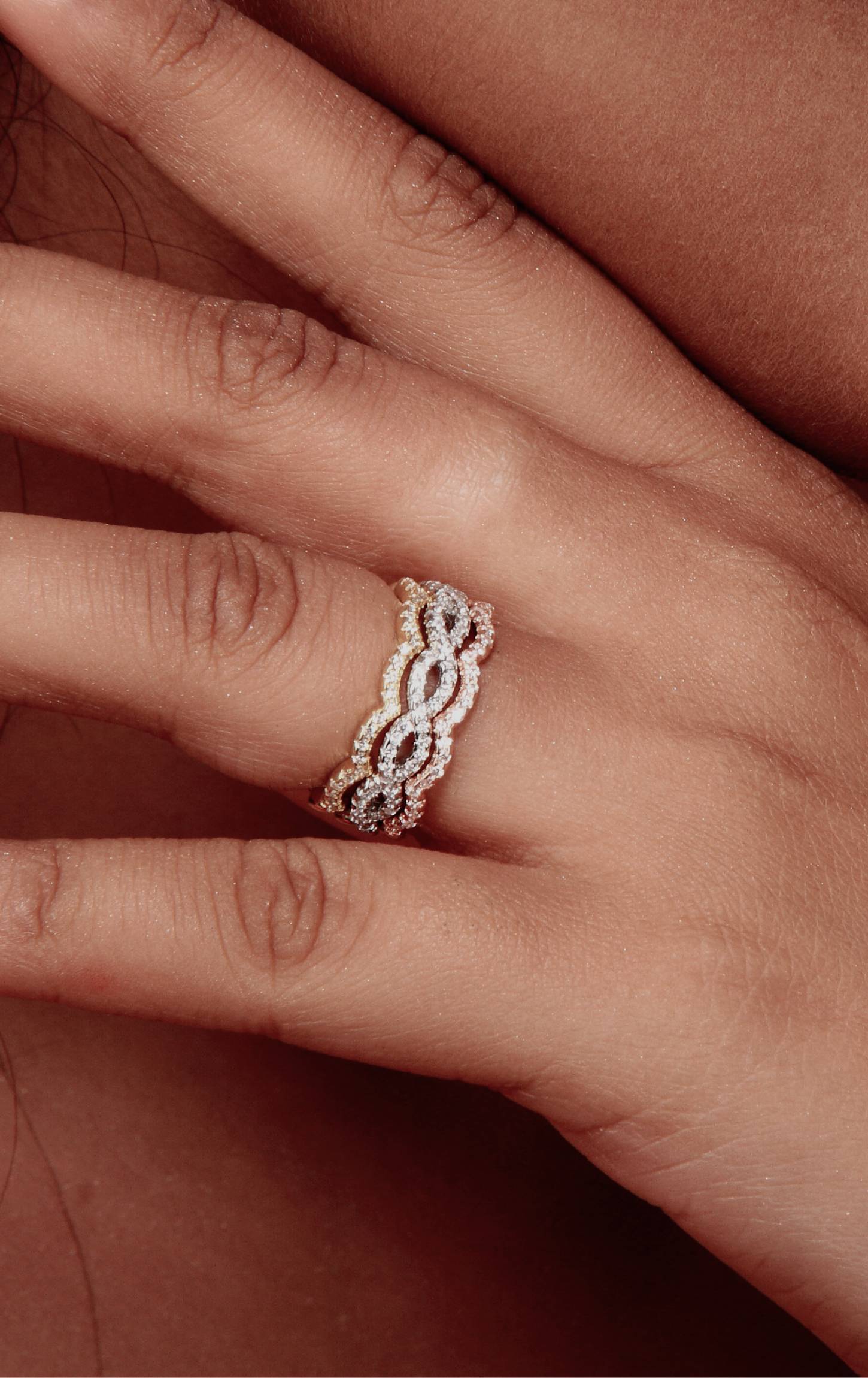 Multi Style 3 Band Ring