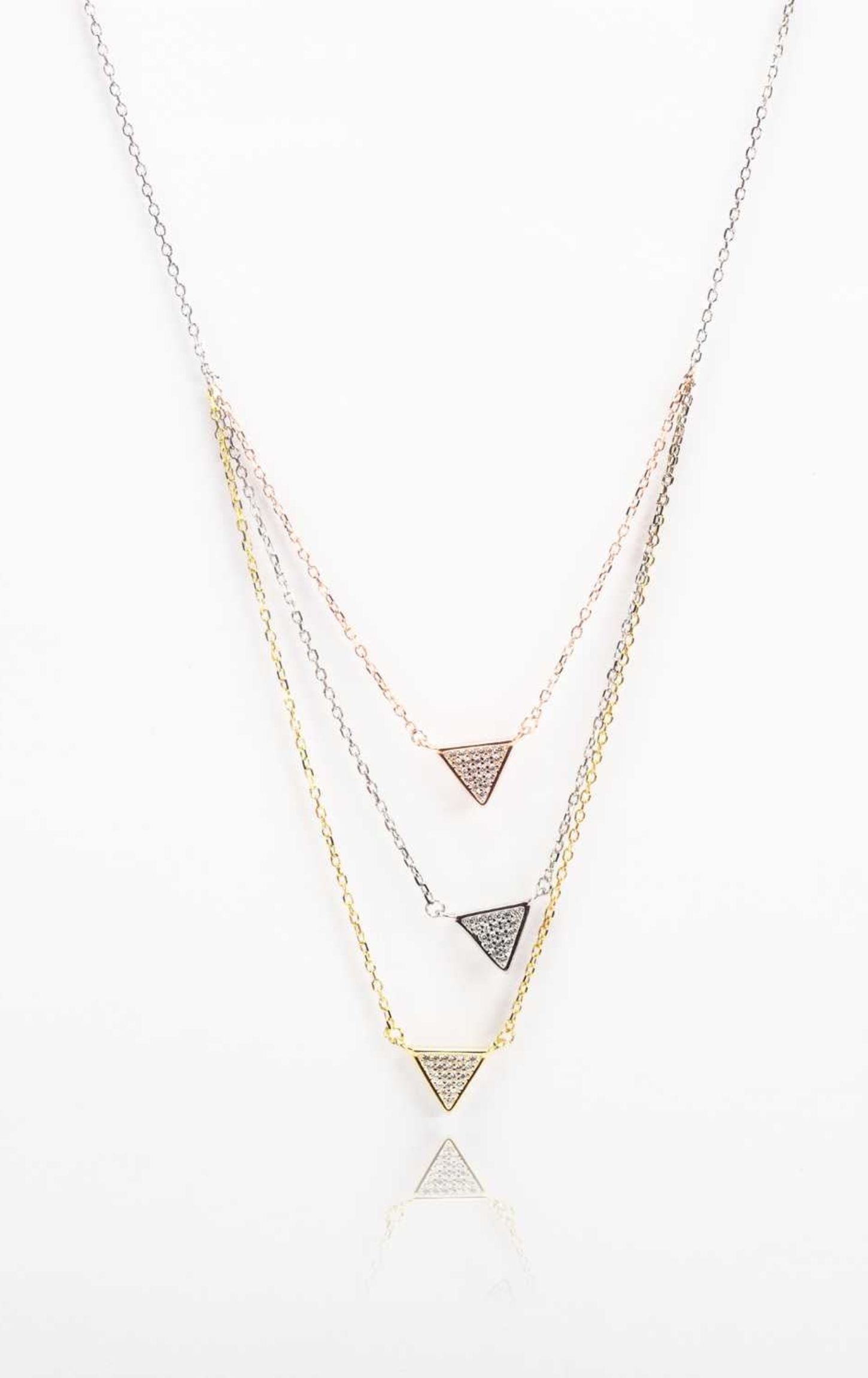 Tri-Layred Triangle charmed Chain