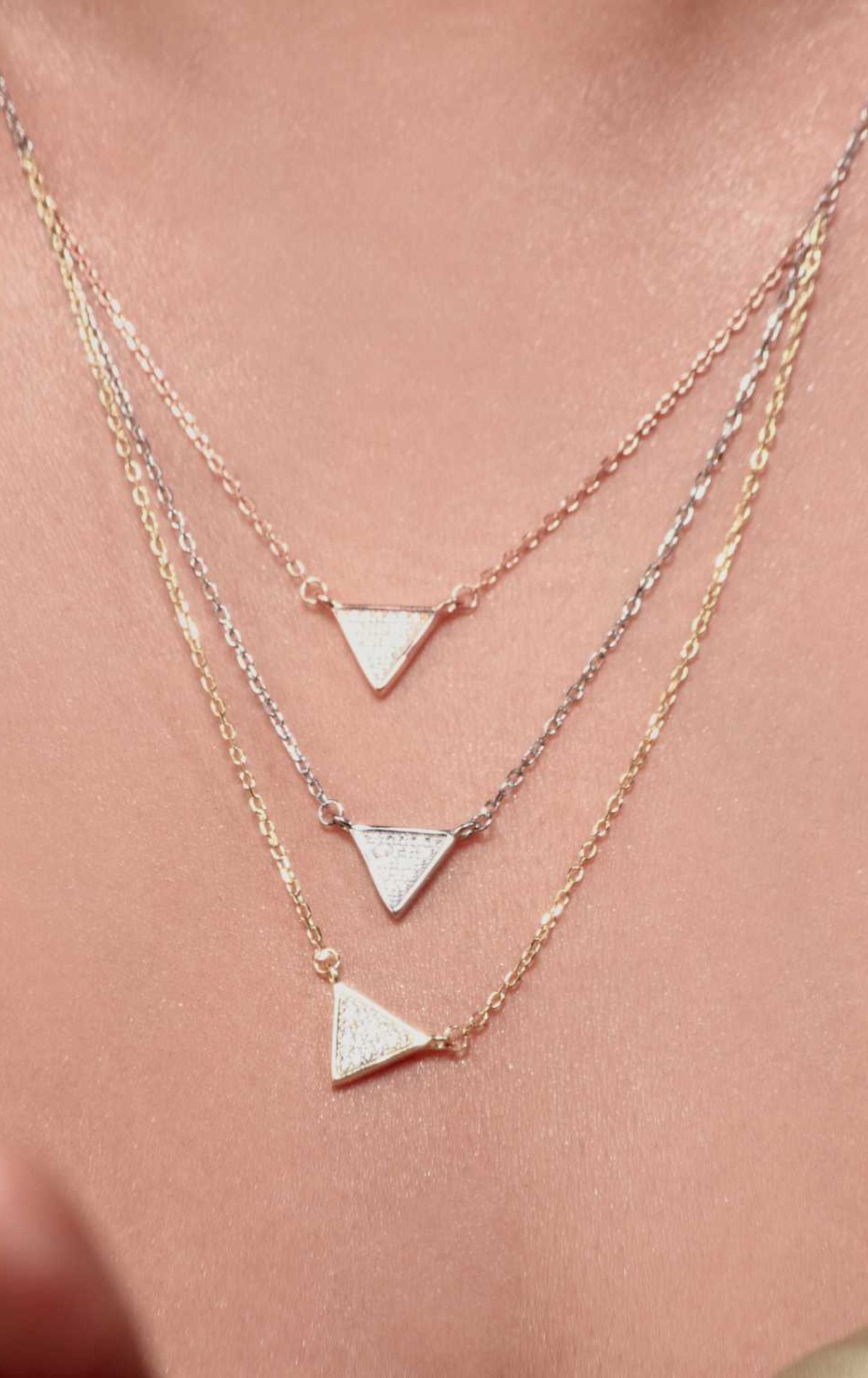 Tri-Layred Triangle charmed Chain