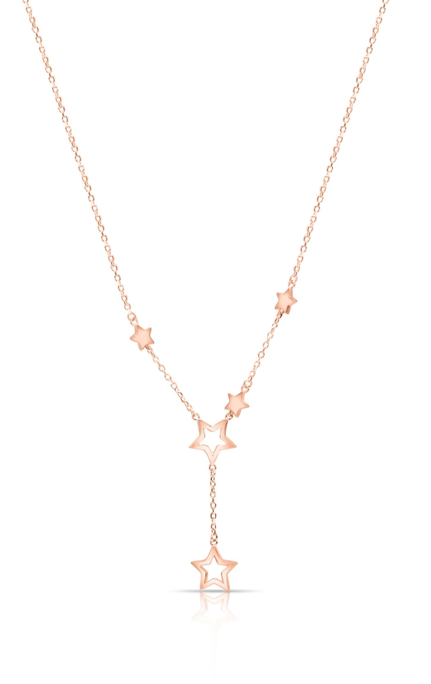 Star Pensiling Star Pendant Rose Gold