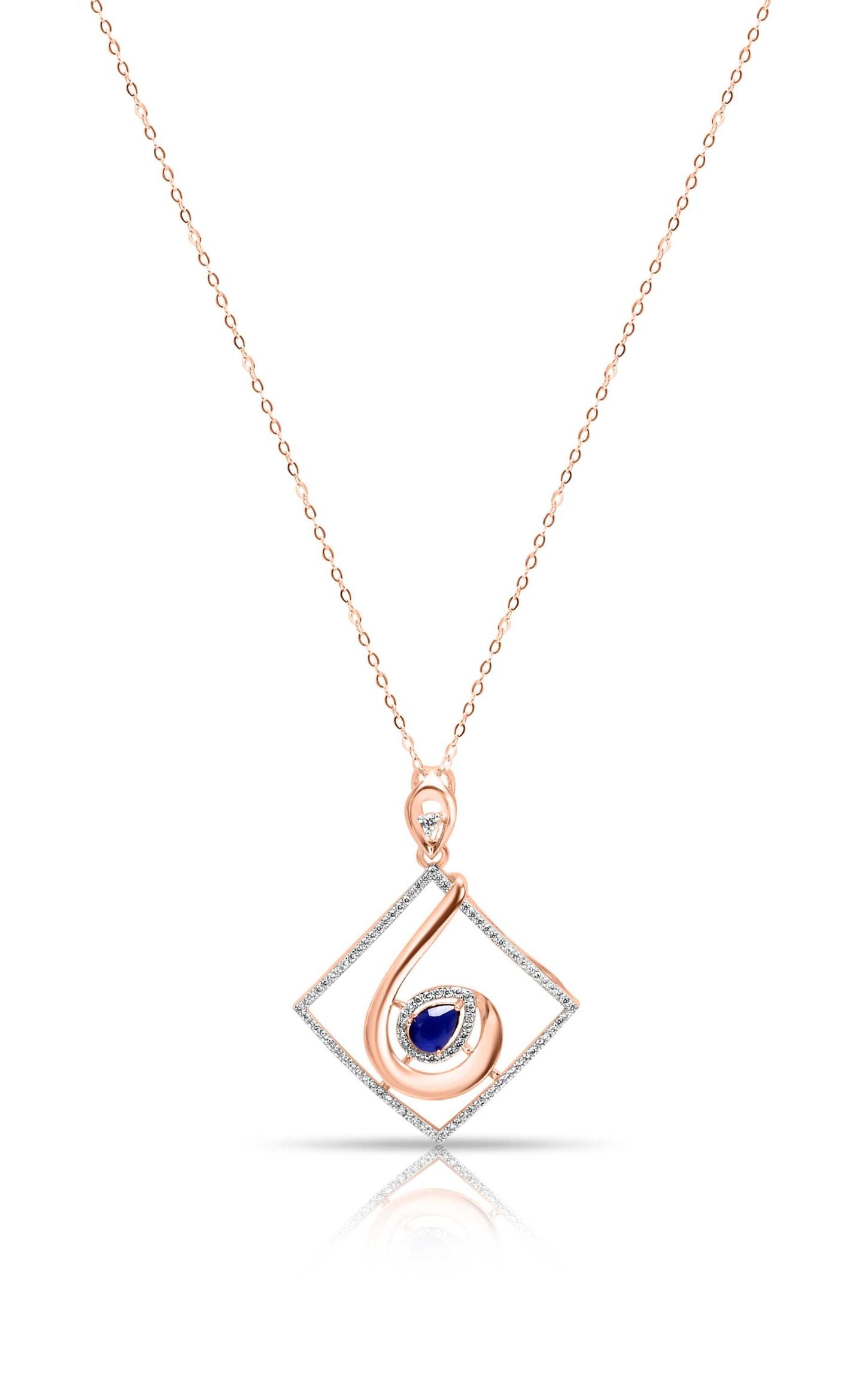 Majestic Ball In a Wave Pendant Set Silver