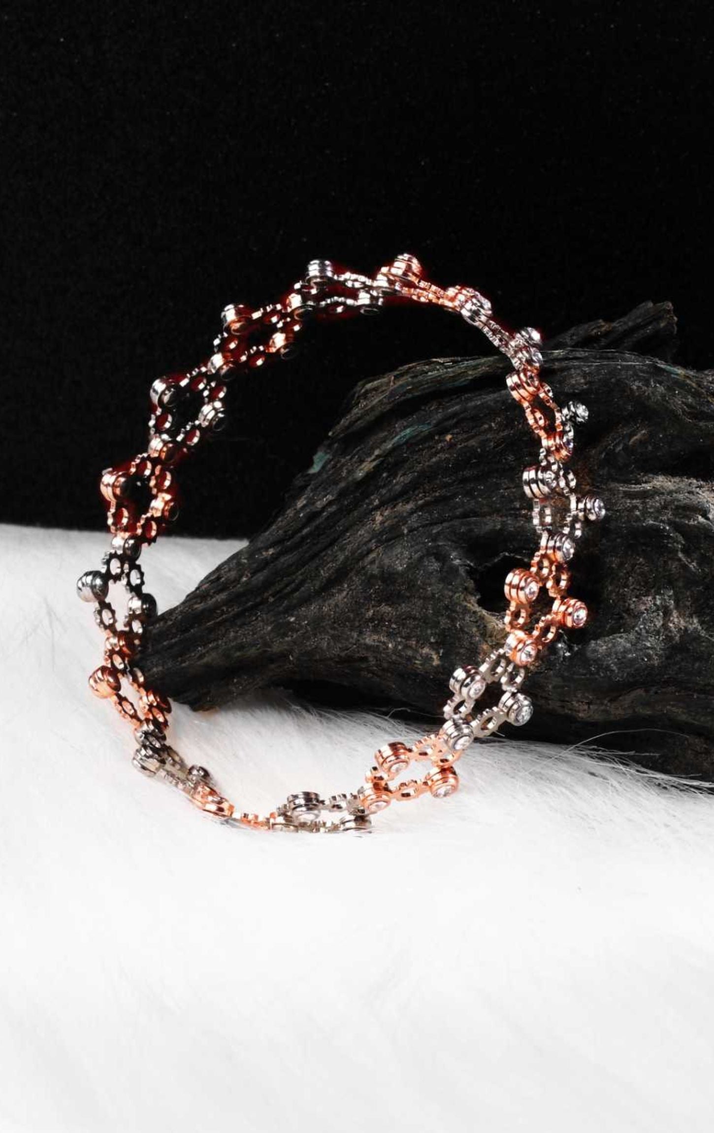 Convertible Multi Color Ring Cum Bracelet