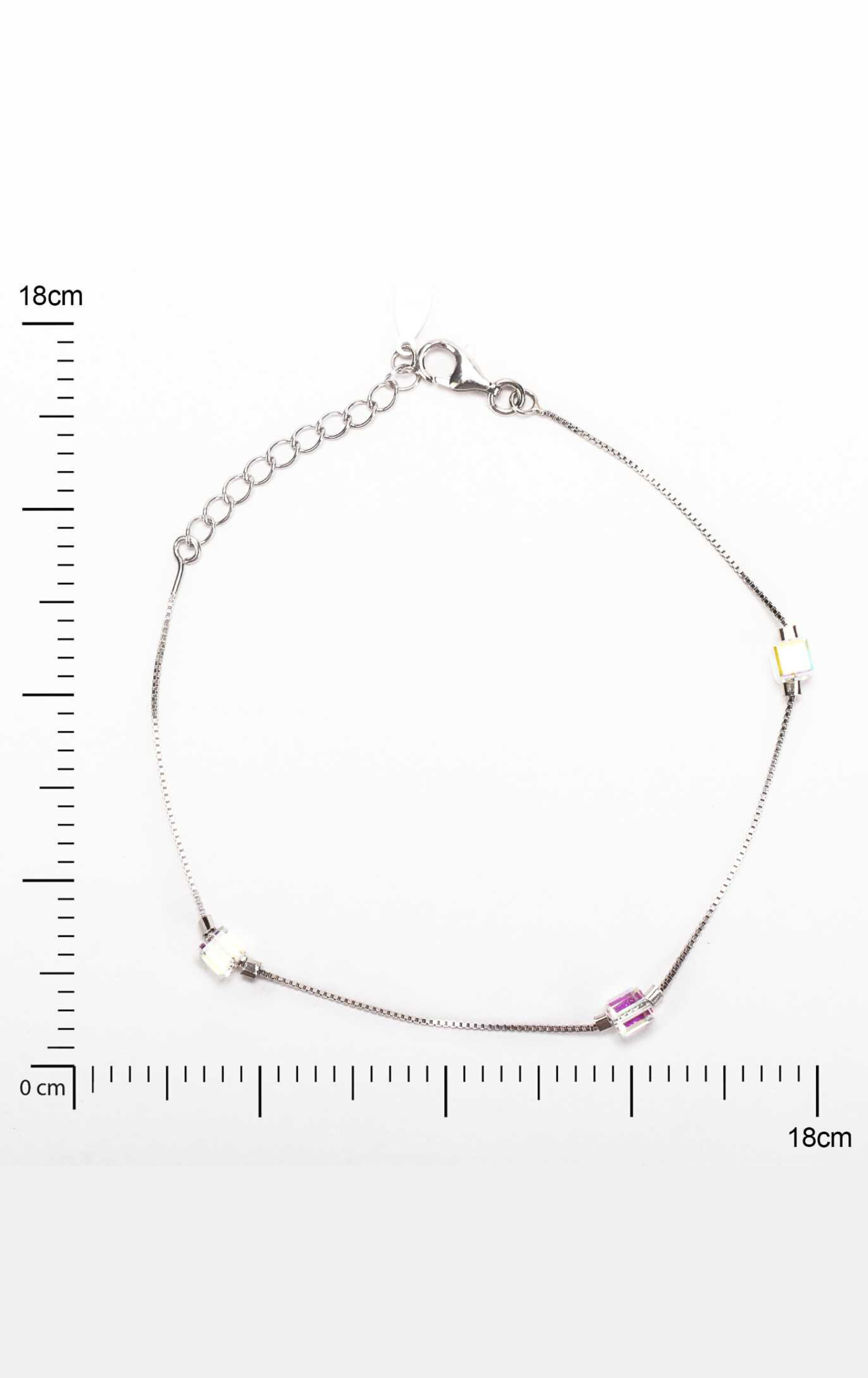 Swarovski Crystal Wisper Bracelet Silver