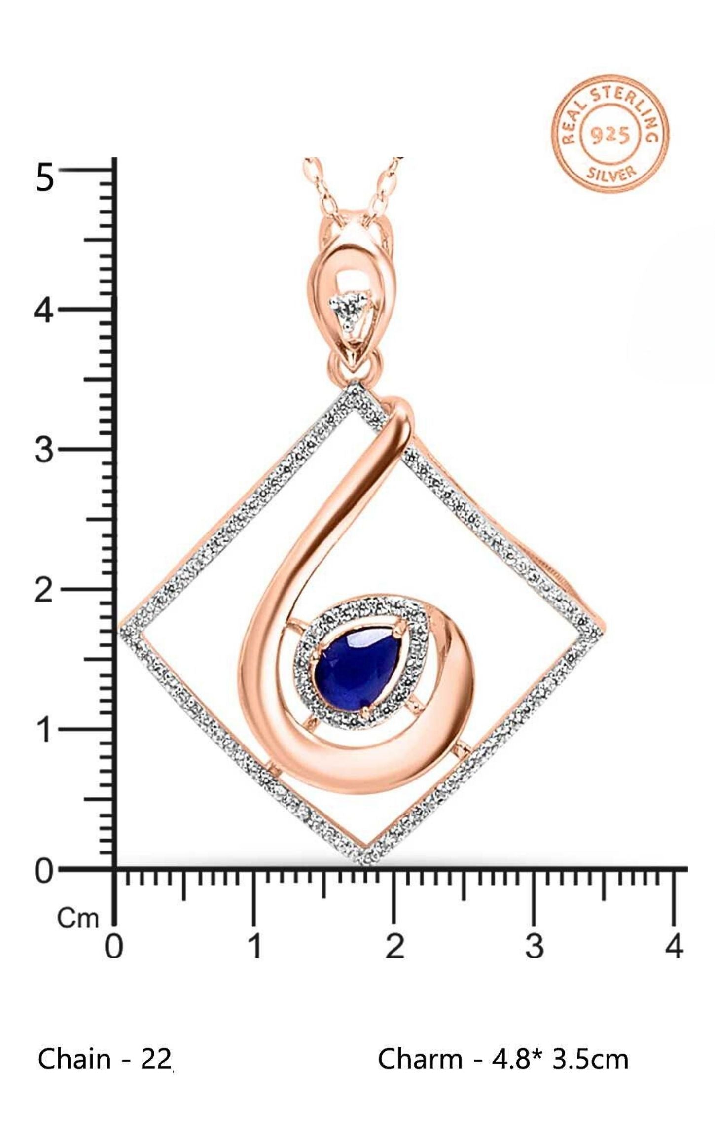 Majestic Ball In a Wave Pendant Set Silver