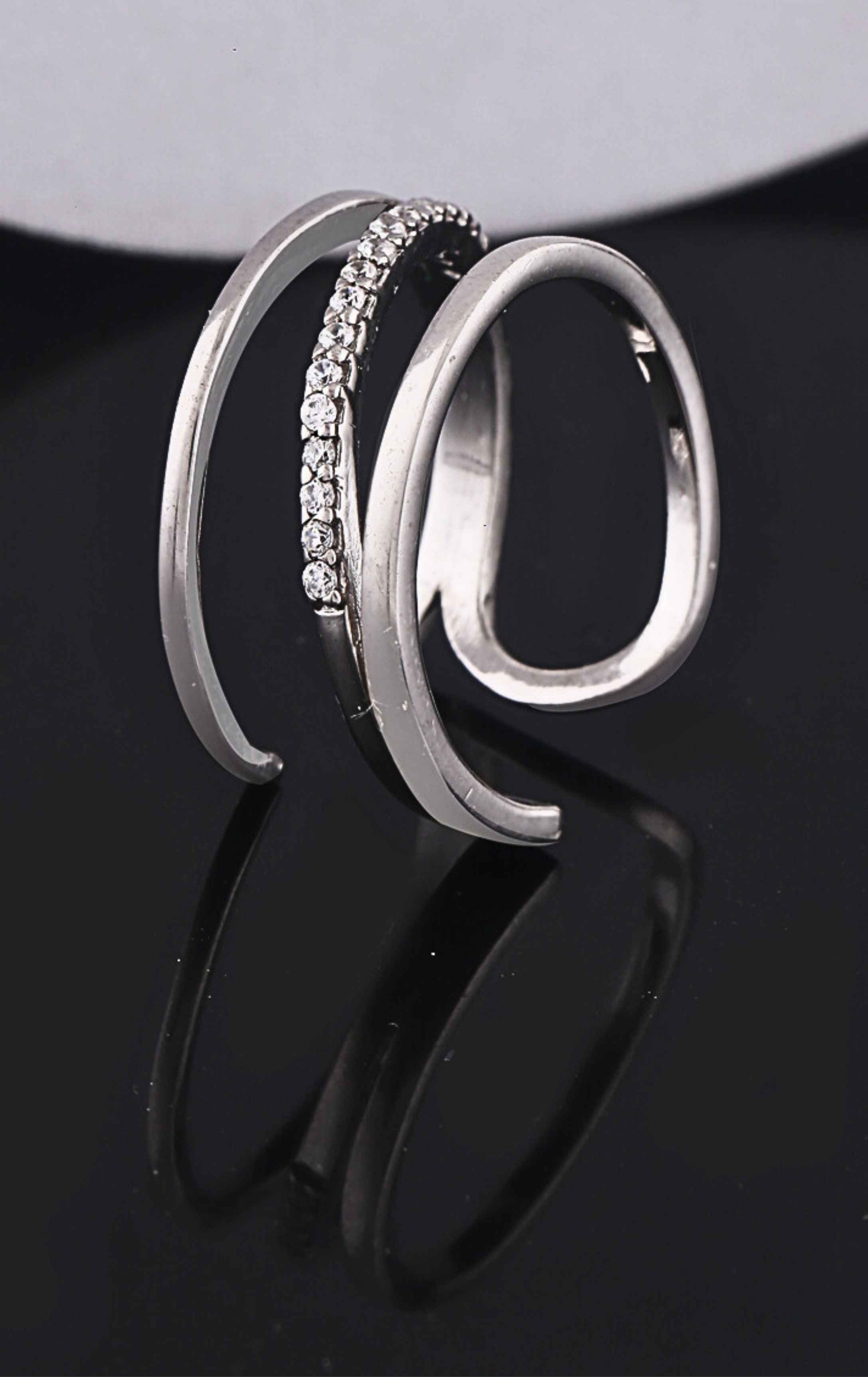 Daring Radiance 925 Sterling Silver Ring